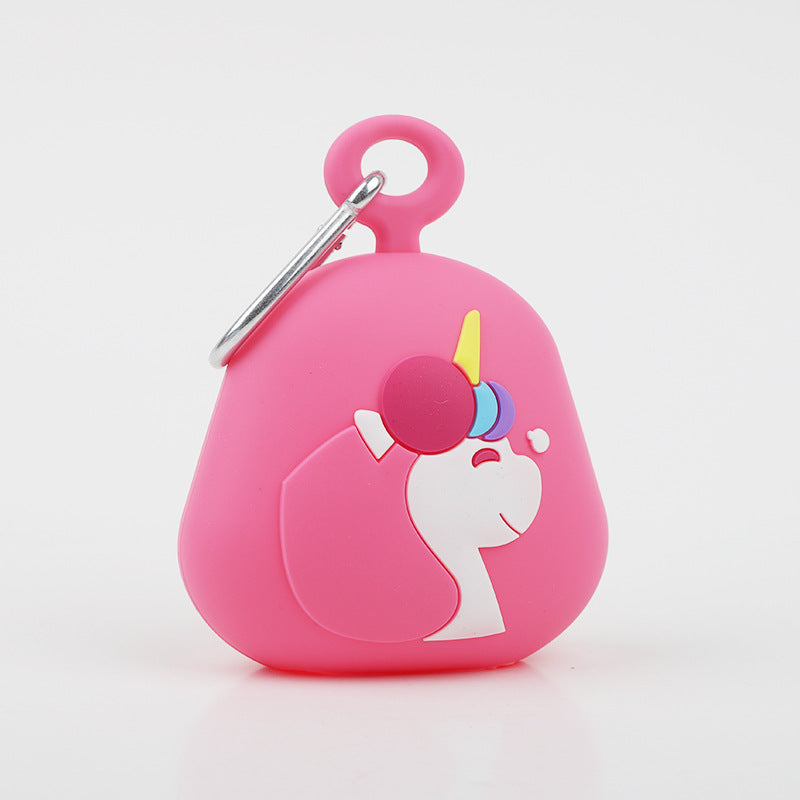 Wholesale Cartoon Cute Unicorn Towel Silicone Storage Set